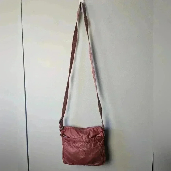KIPLING Pink  crossbody small bag Perfect size to travel, 4 pockets - Picture 4 of 10